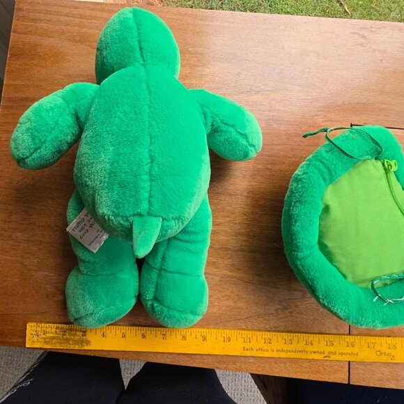 Build a Bear BABW Green Plush Turtle Backpack Stuffed Animal 16" Soft & Cute - Picture 11 of 12